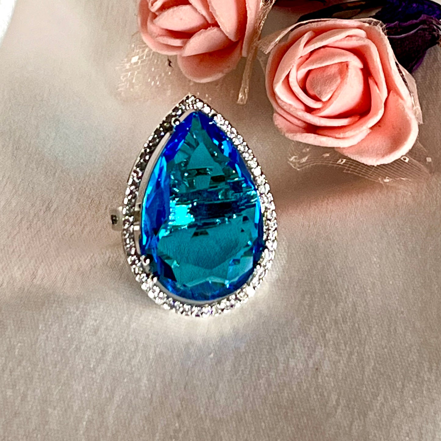 AQUA BELLA ZIRCONIA RING