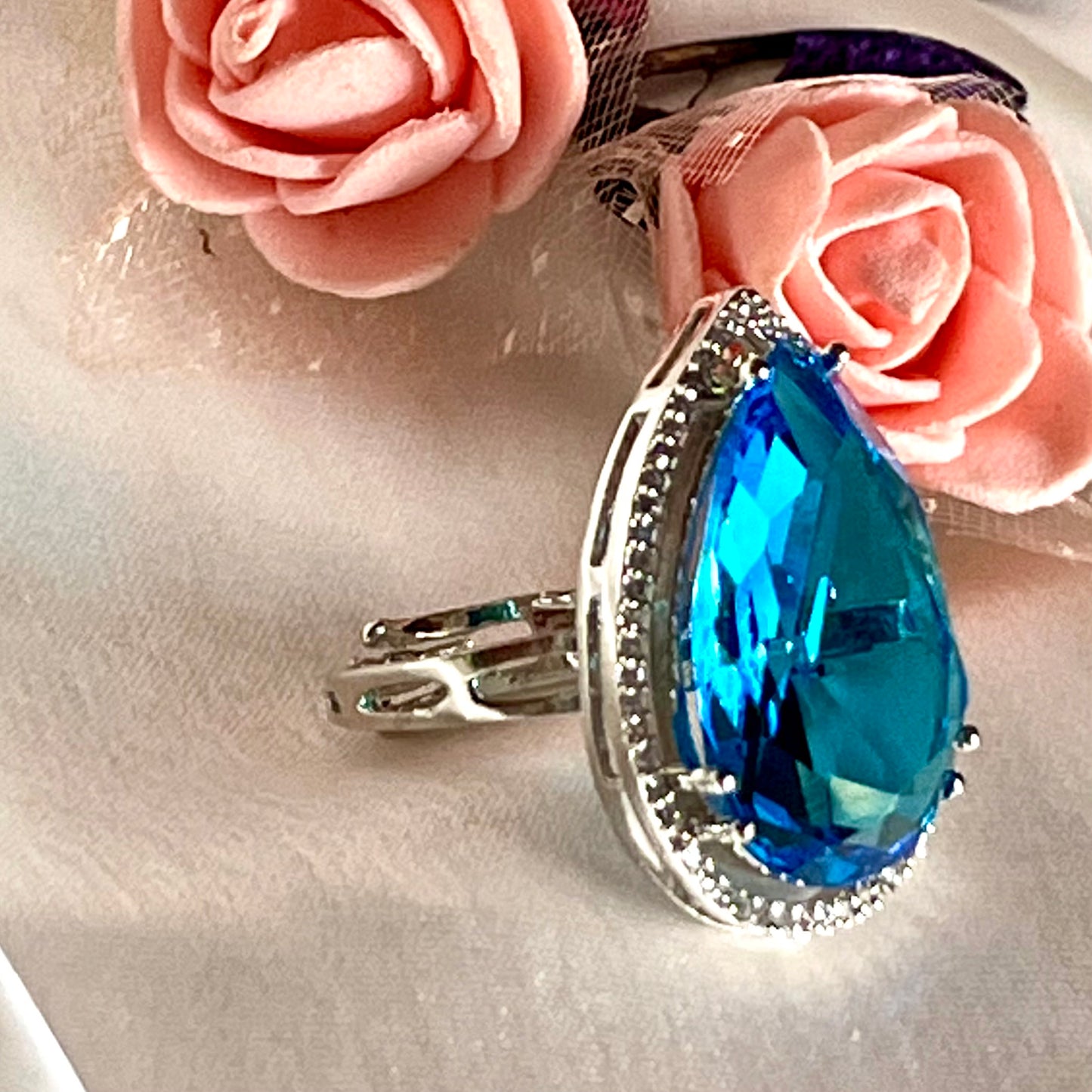 AQUA BELLA ZIRCONIA RING