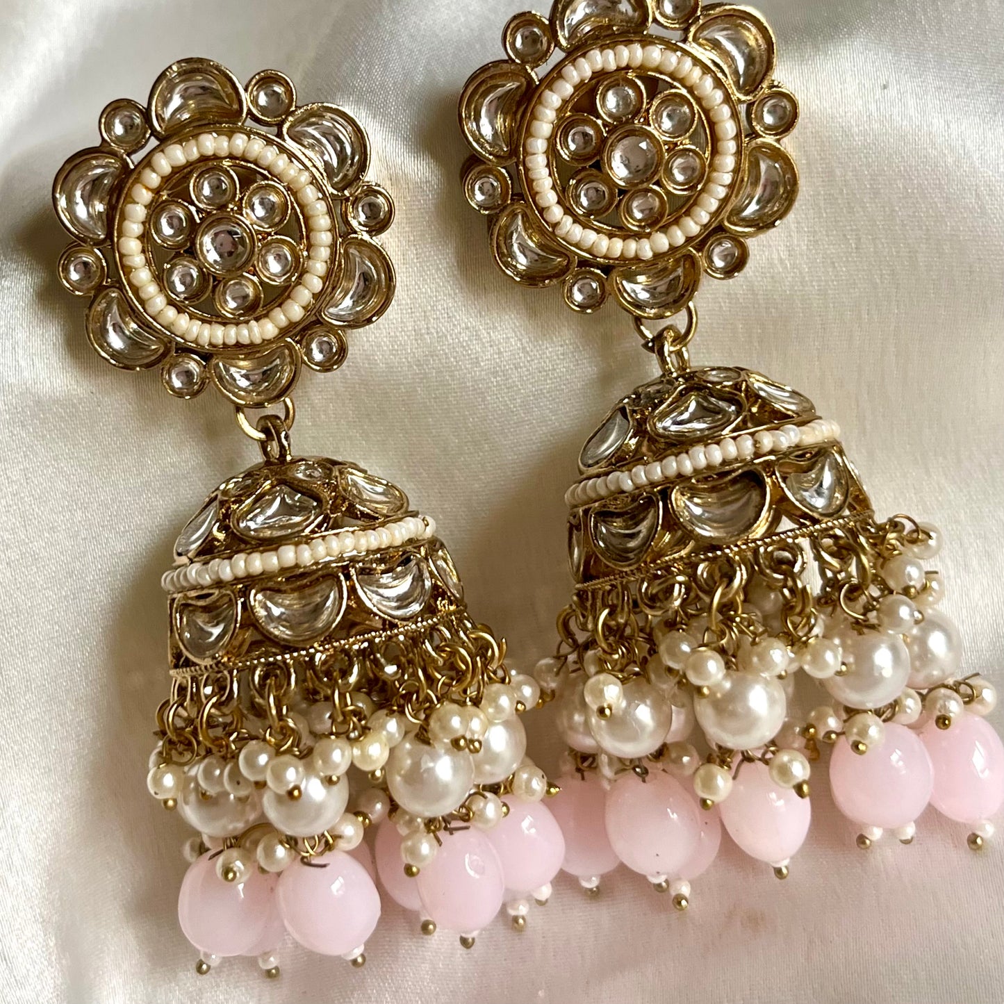 PINK SUHANA JHUMKIS