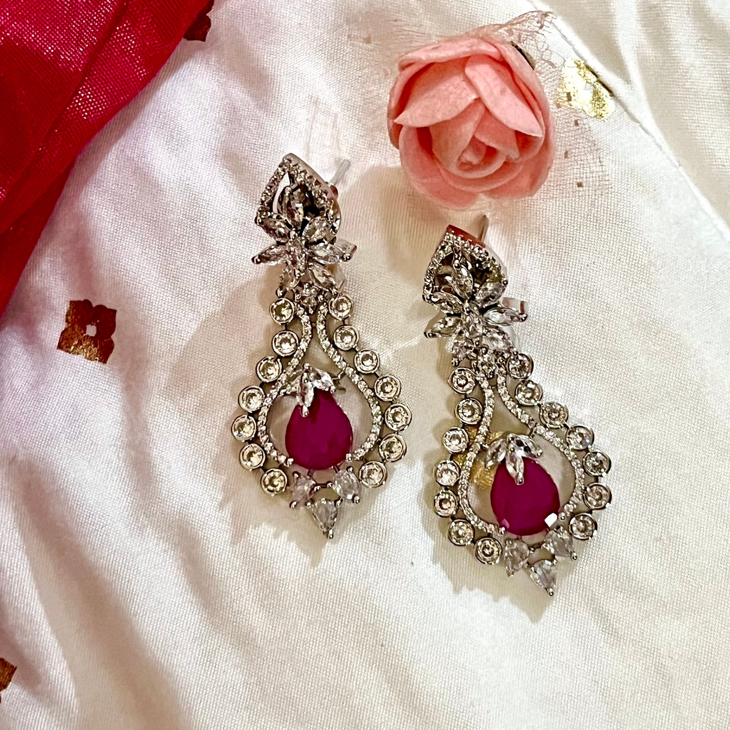 RANI NAAZ ZIRCONIA EARRINGS