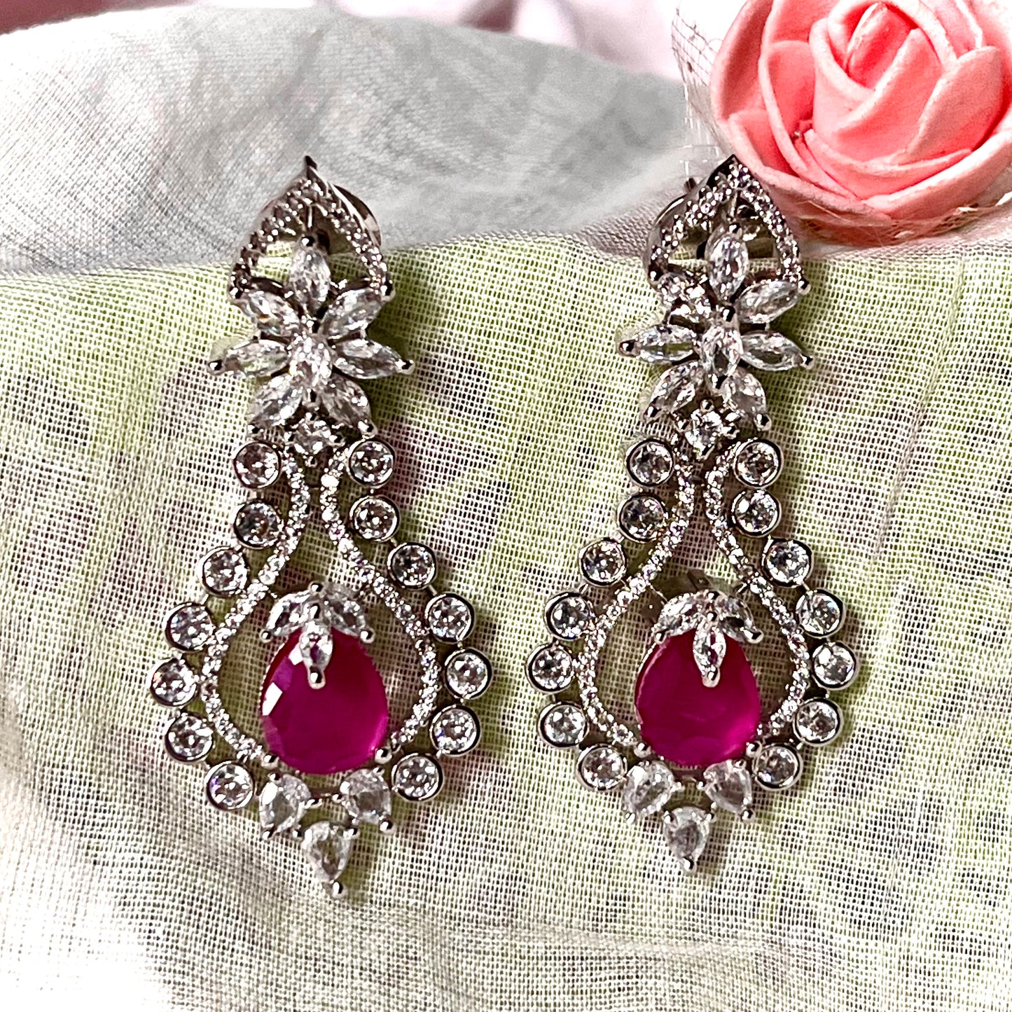 RANI NAAZ ZIRCONIA EARRINGS