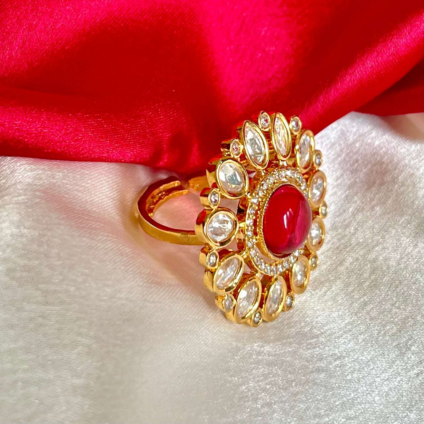 RANI SHINE POLKI RING