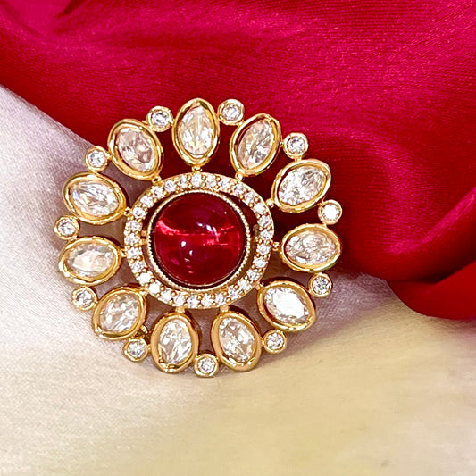 RANI SHINE POLKI RING