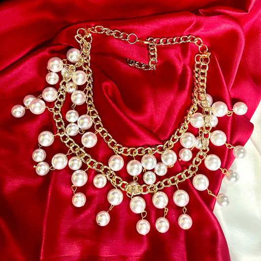 PEARL GRACE NECKPIECE