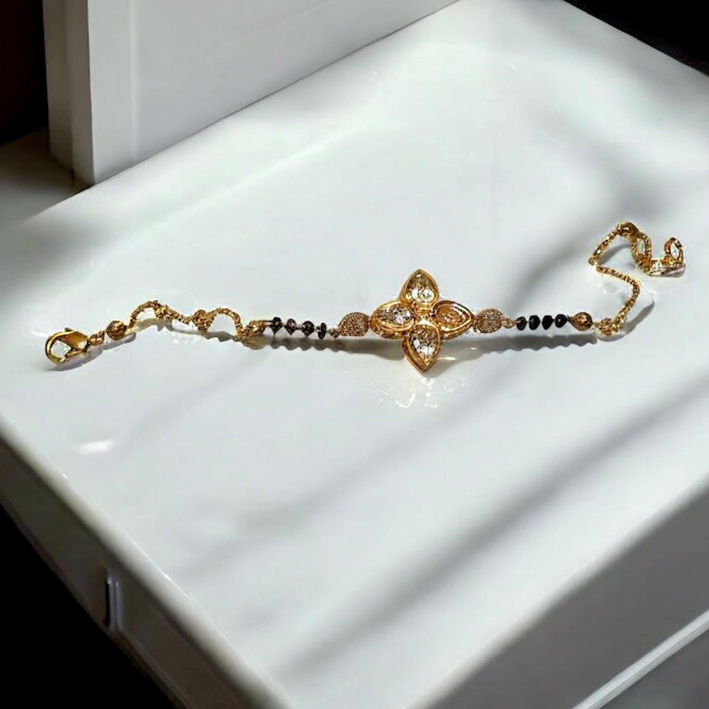 GOLDEN PAVITRA MANGALSUTRA BRACELET