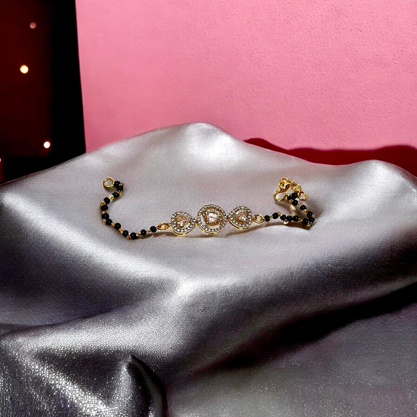 GOLDEN MISHA MANGALSUTRA BRACELET