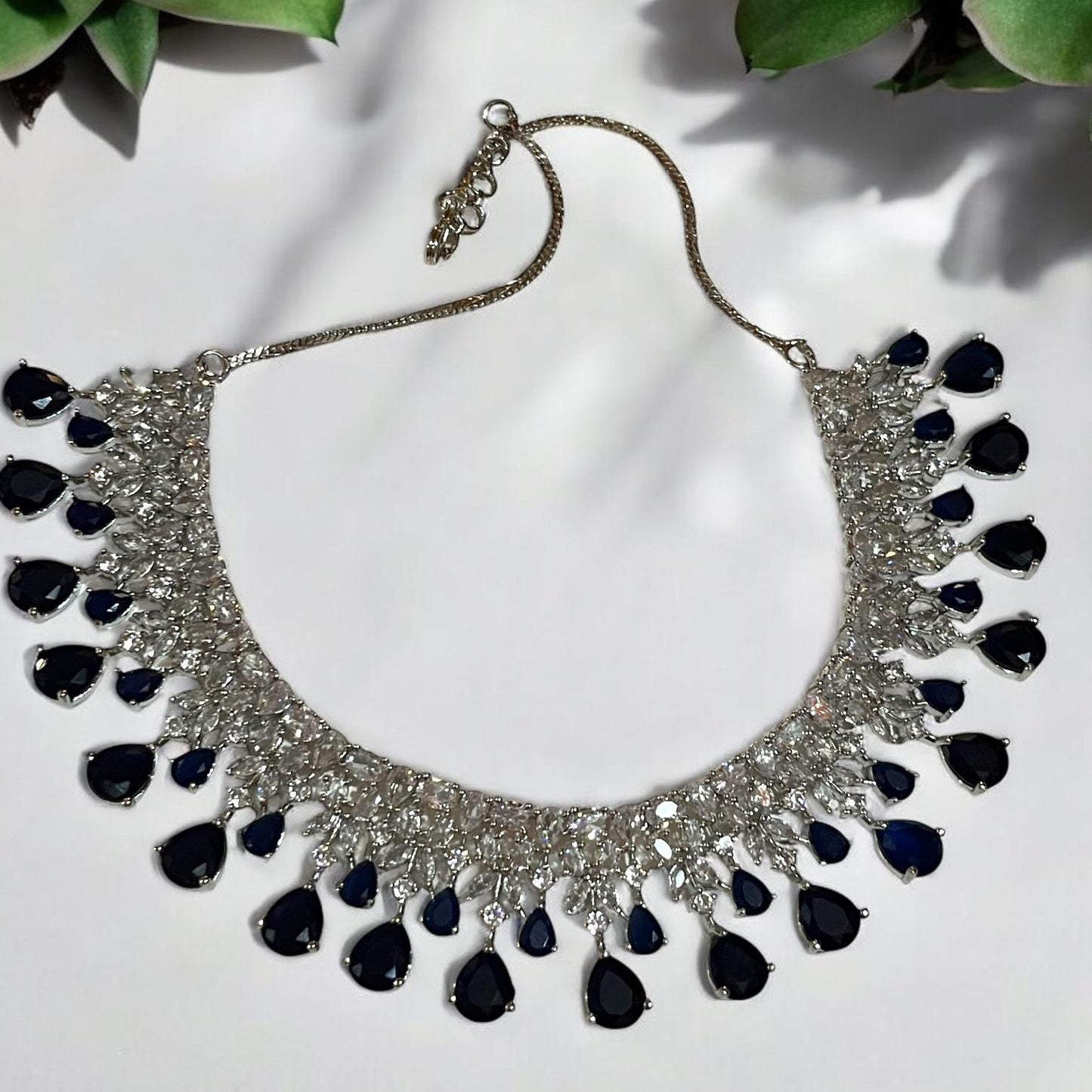 BLUE SHAKIRA NECKLACE SET