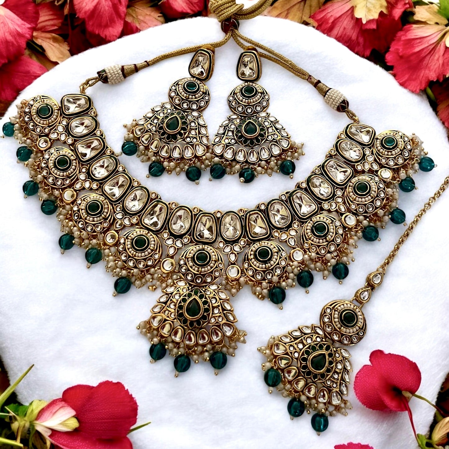 RAMAGREEN MAHARANI NECKLACE SET