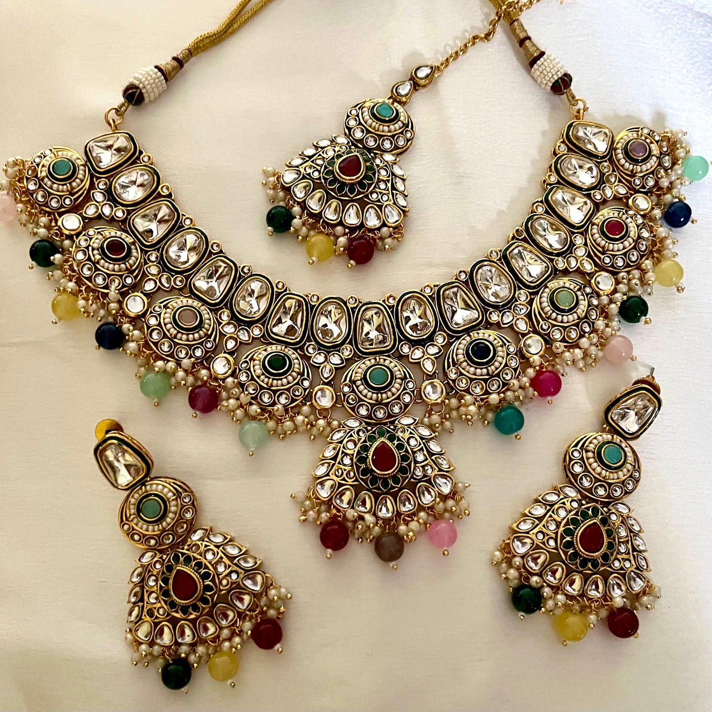 INDRADHANUSH MAHARANI NECKLACE SET