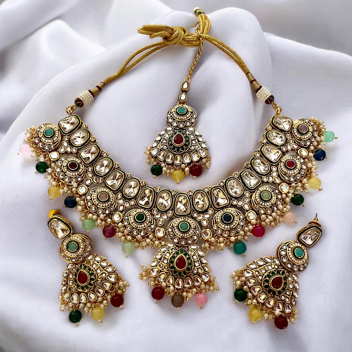 INDRADHANUSH MAHARANI NECKLACE SET