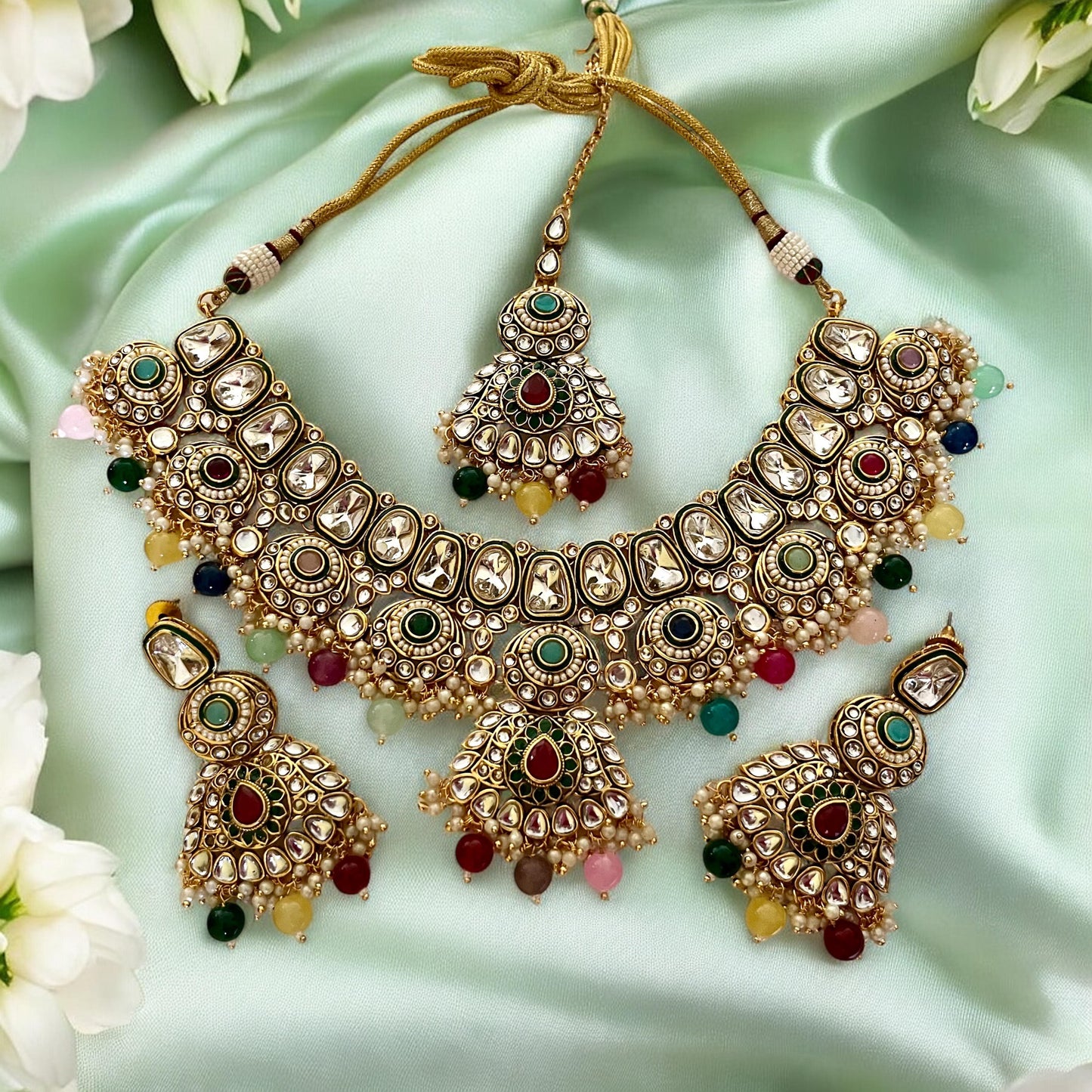 INDRADHANUSH MAHARANI NECKLACE SET