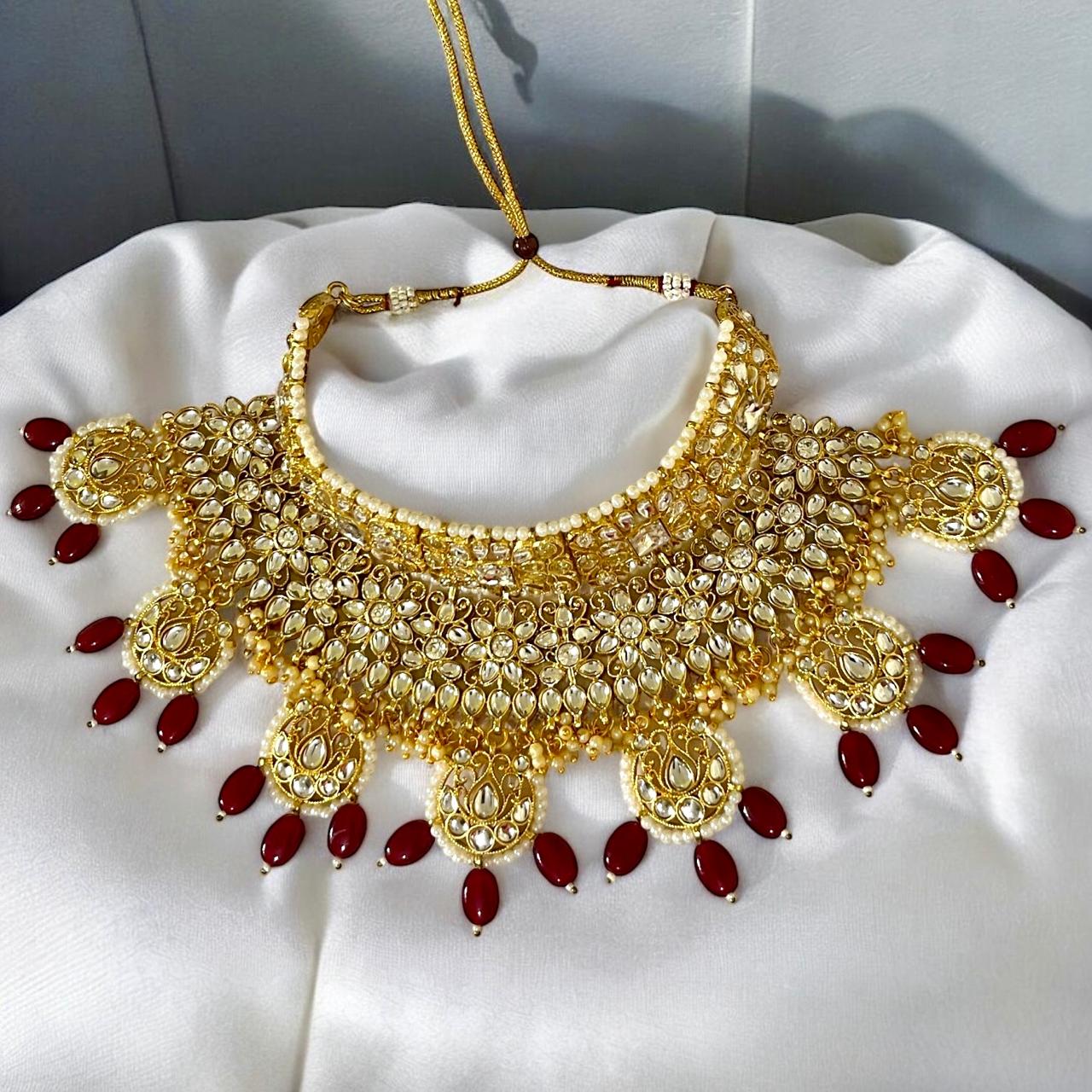 RUBY SHAINA NECKLACE SET