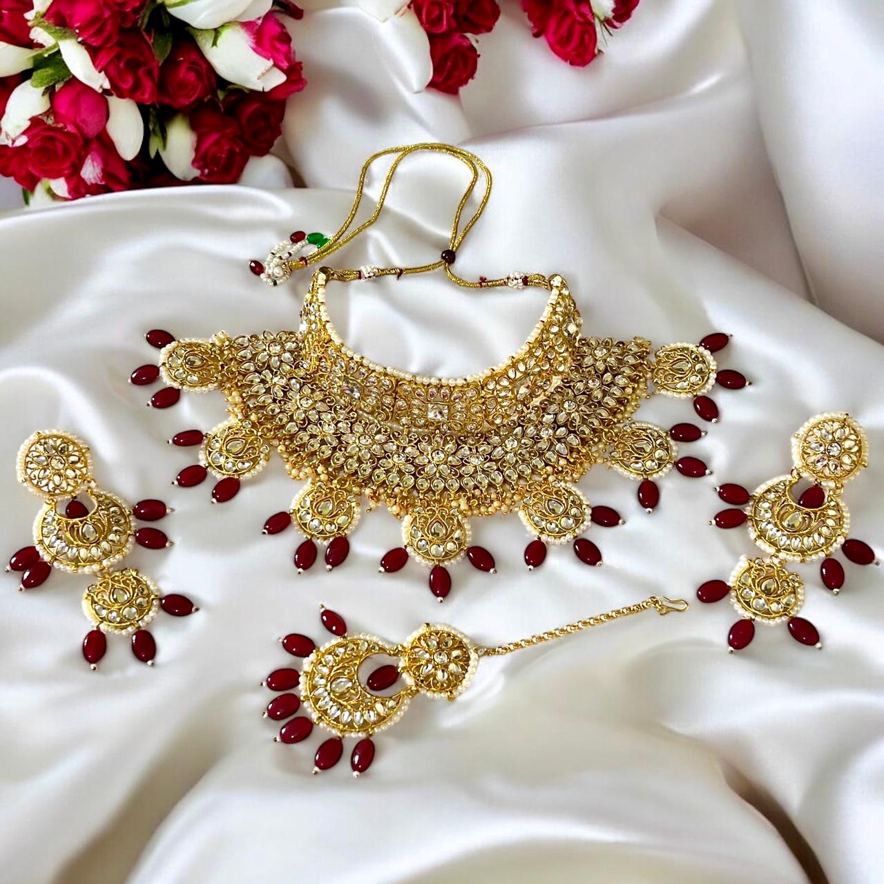 RUBY SHAINA NECKLACE SET