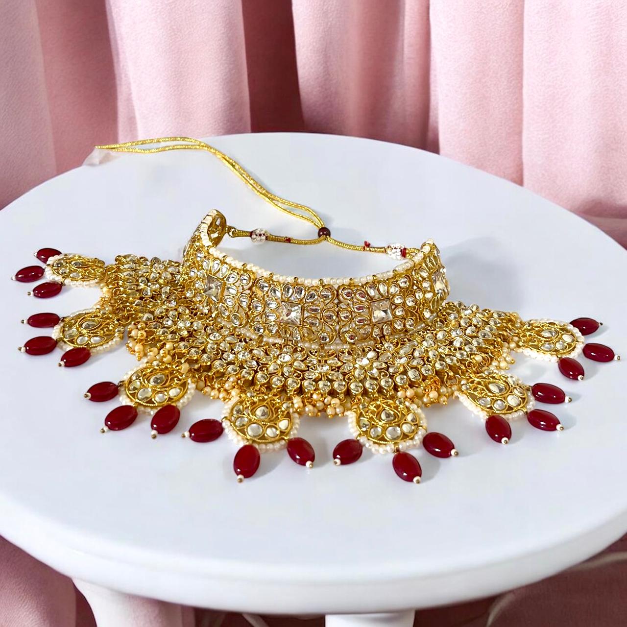 RUBY SHAINA NECKLACE SET