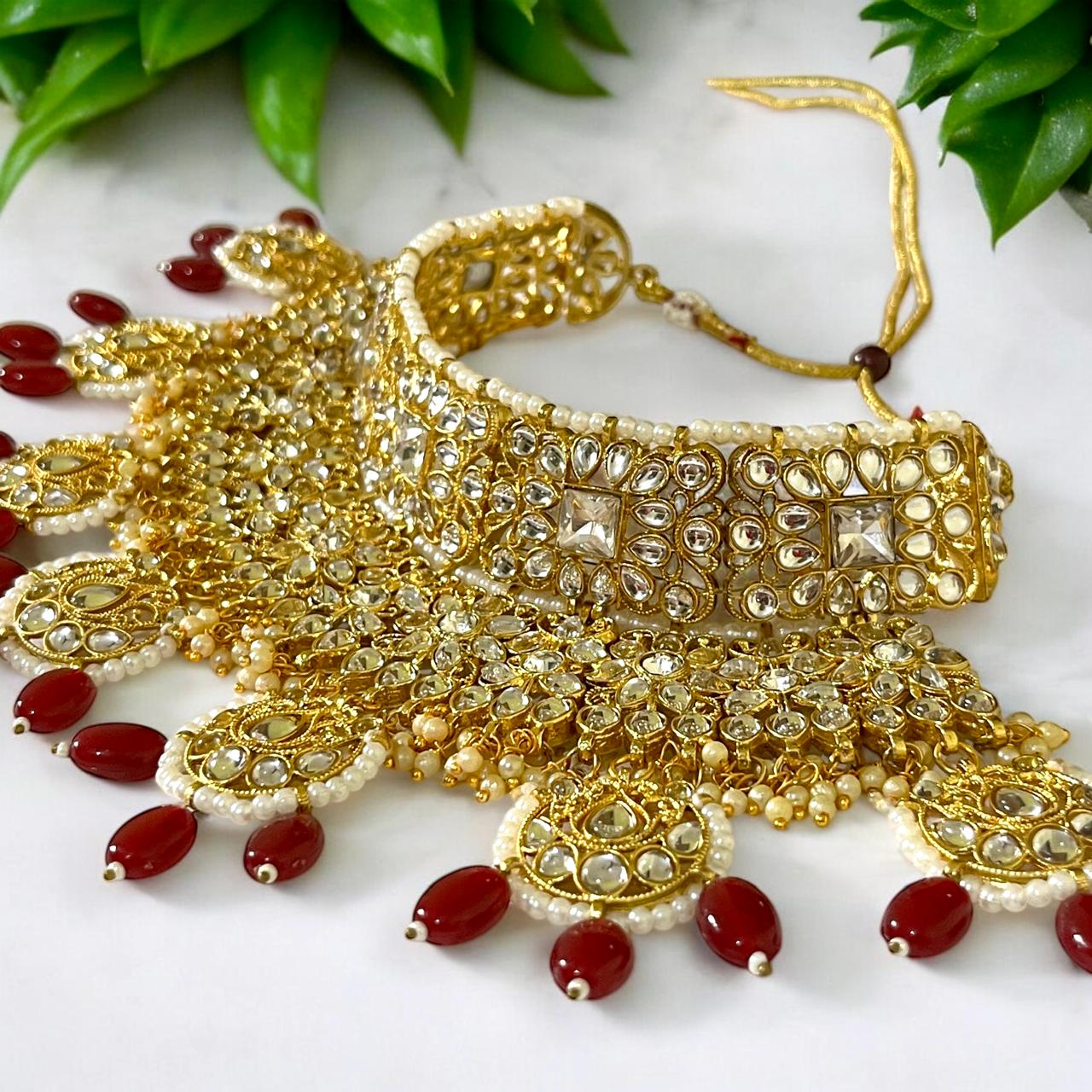 RUBY SHAINA NECKLACE SET