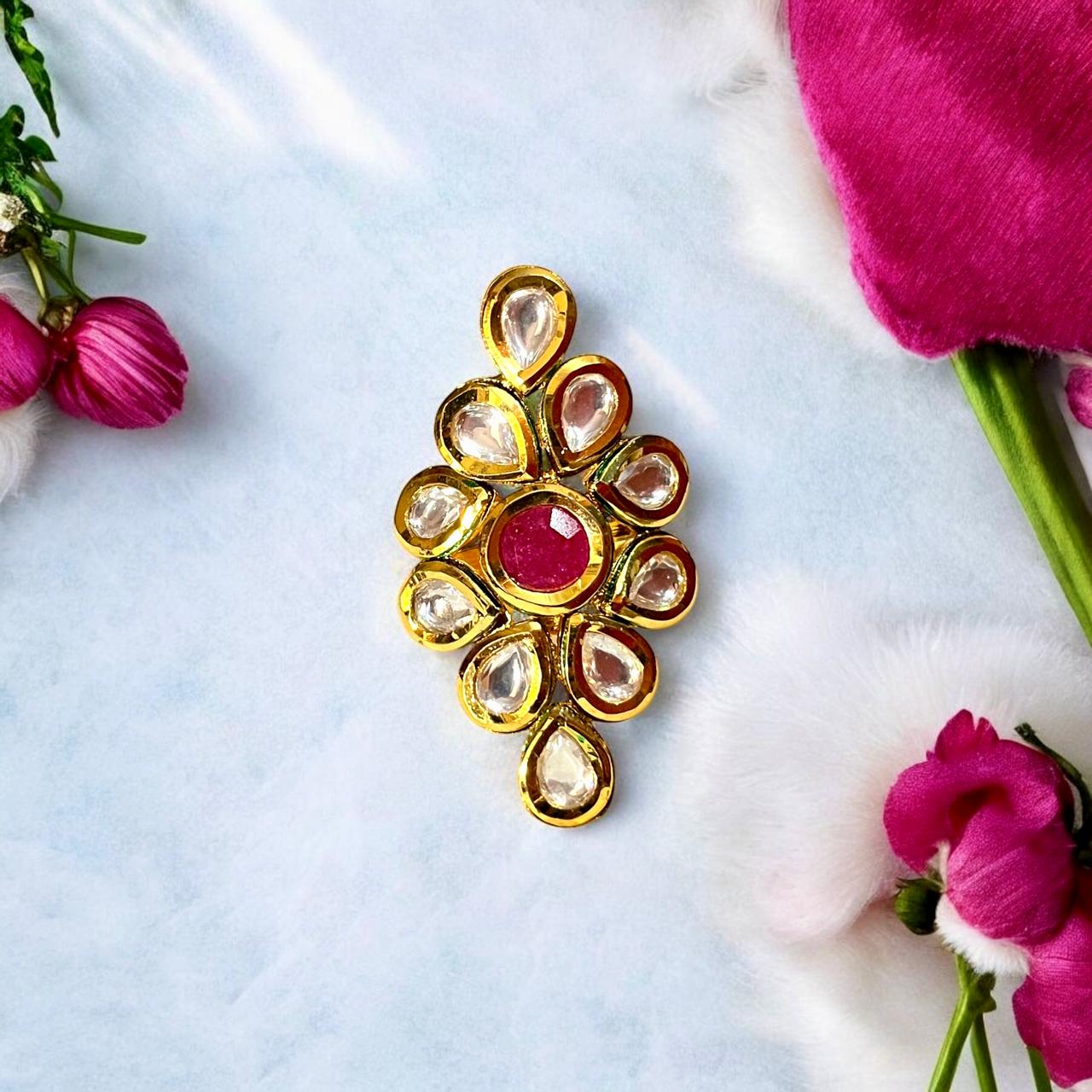 RANI SHEEN KUNDAN RING