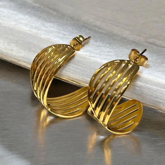 GOLD HOUR HOOPS