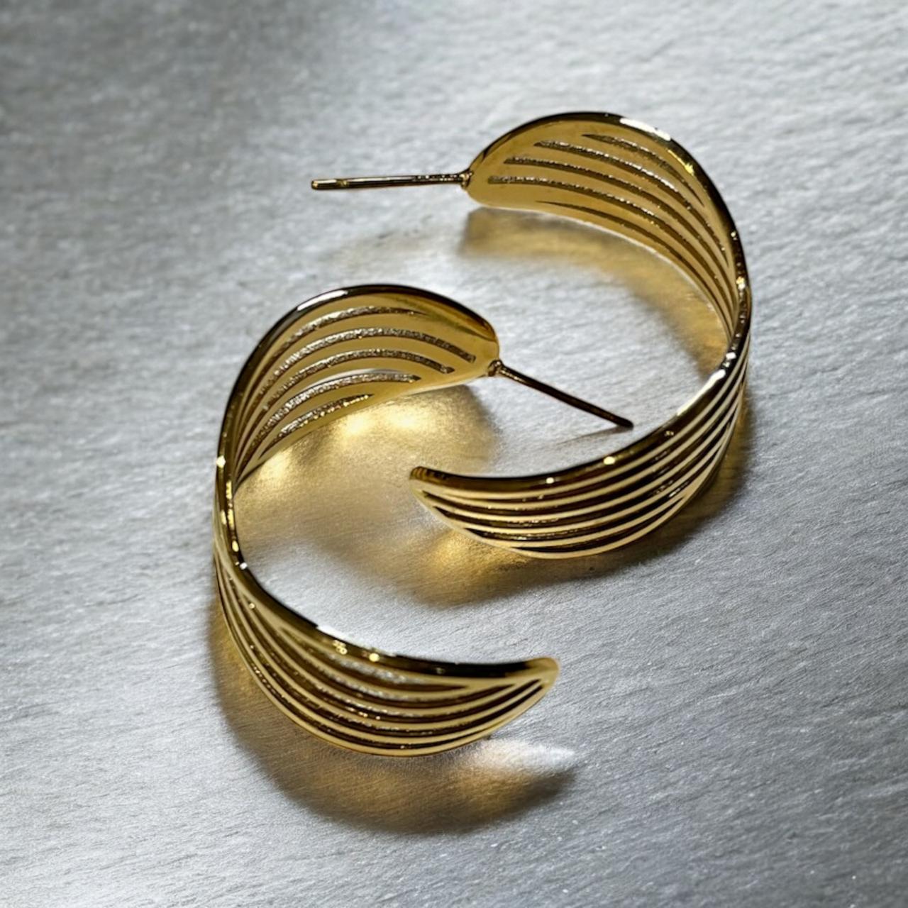 GOLD HOUR HOOPS