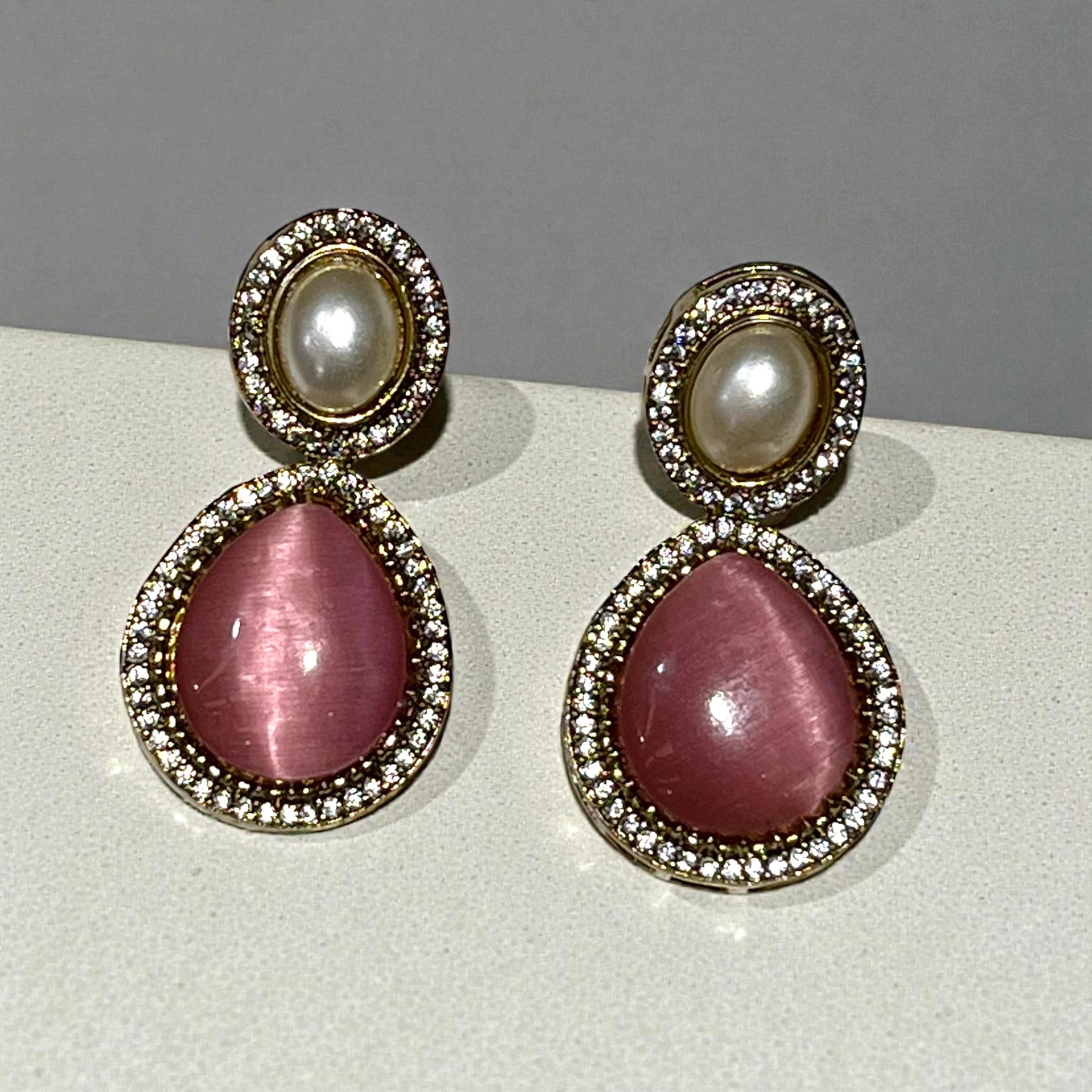 PINK SUNSHINE HASLI NECKLACE SET