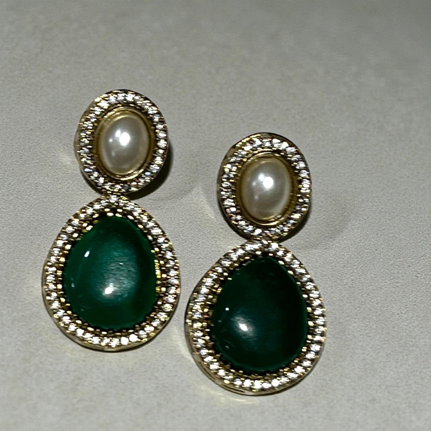 EMERALD SUNSHINE HASLI NECKLACE SET