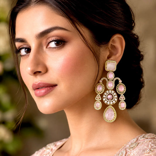 PINK AMARA LUXE EARRINGS