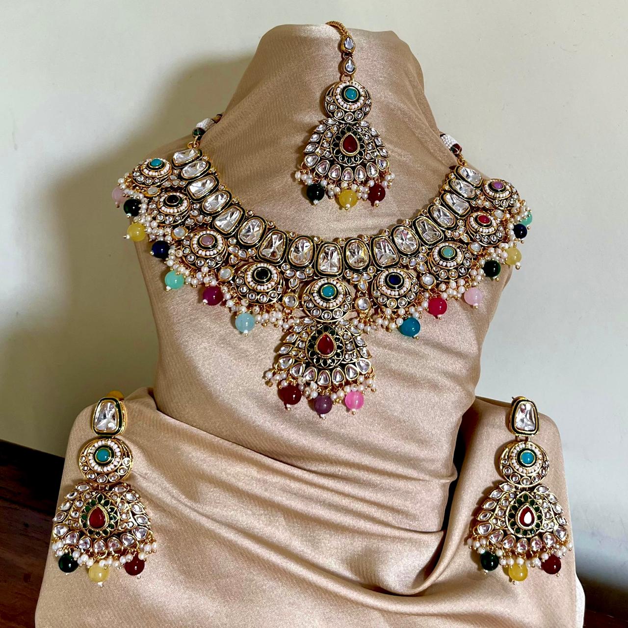 INDRADHANUSH MAHARANI NECKLACE SET