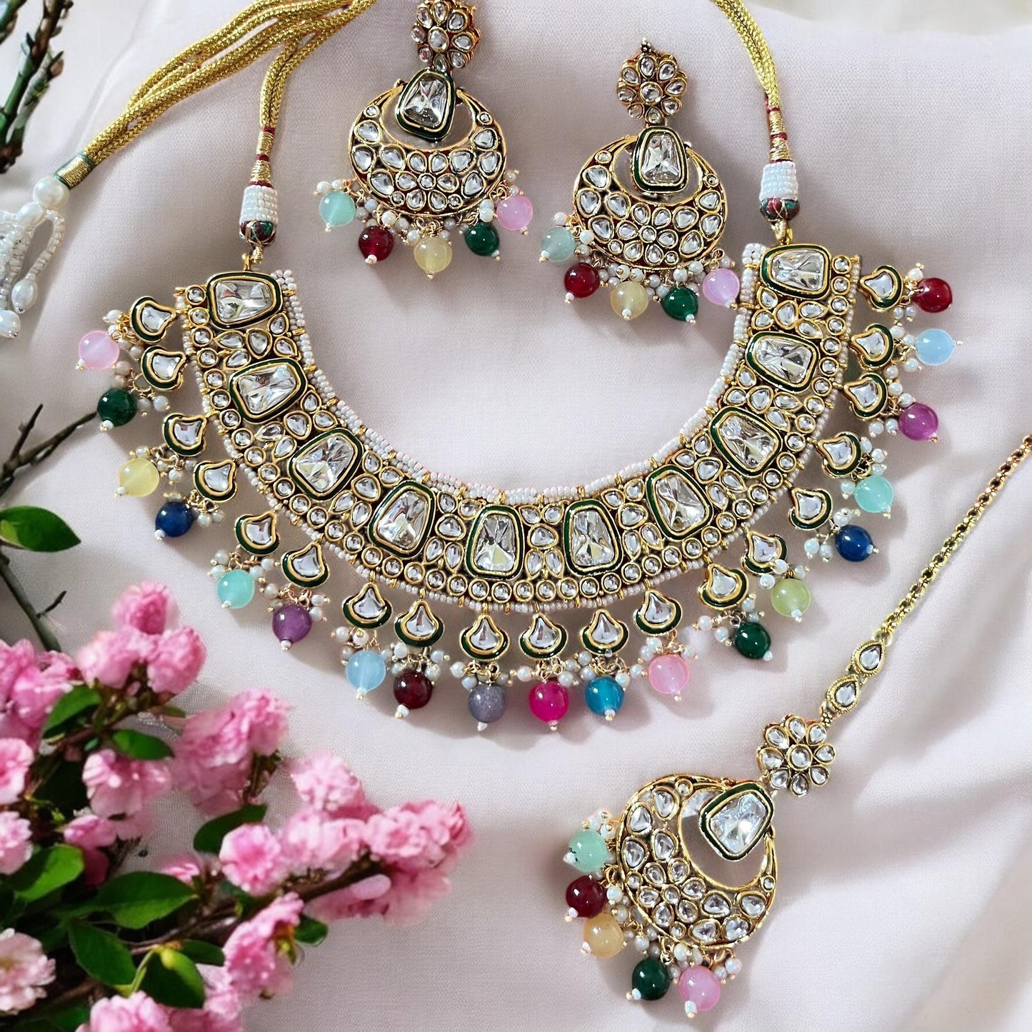 MULTICOLOUR KAASHVI NECKLACE SET