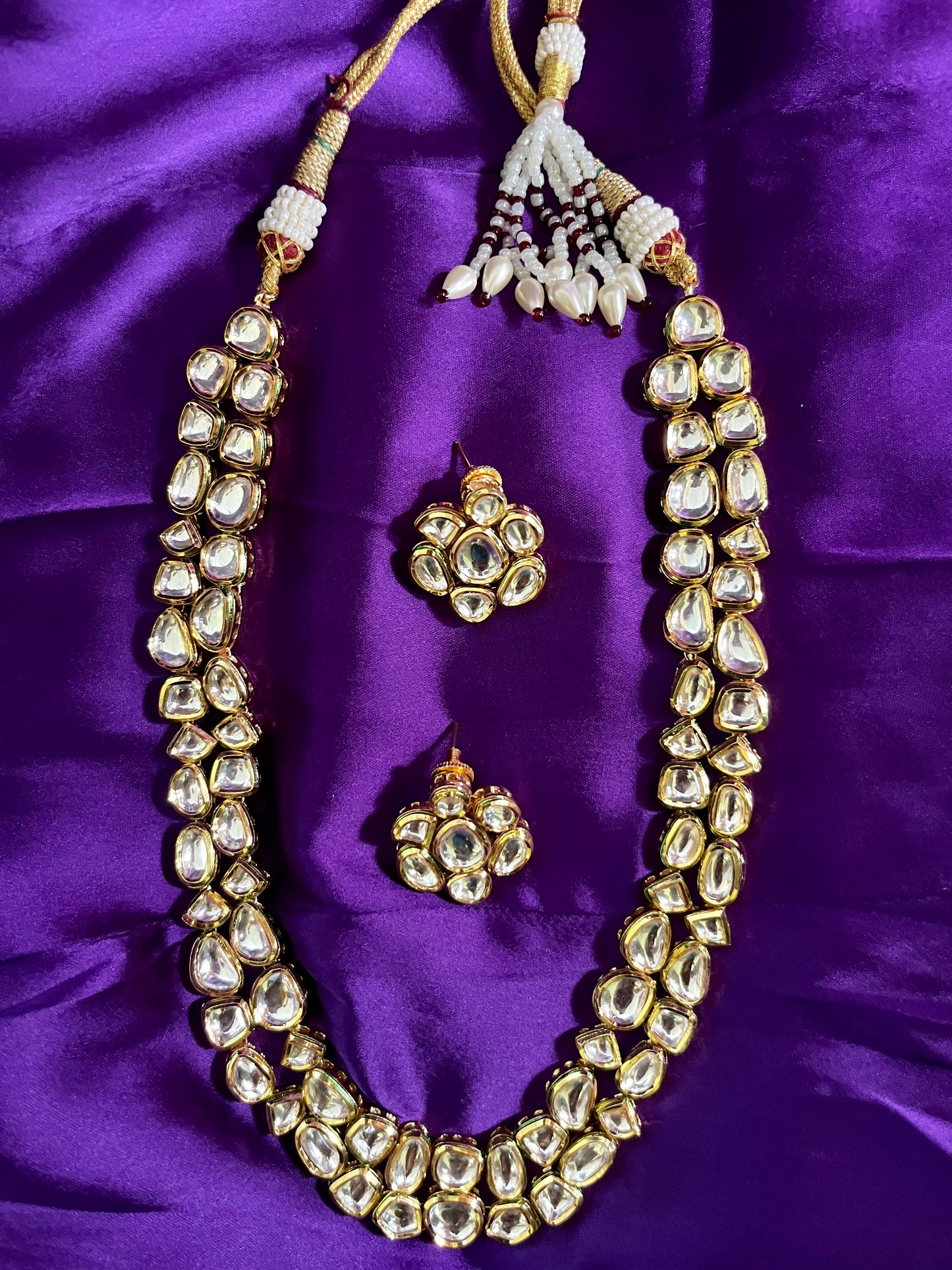 GOLDBEAM AGNI NECKLACE SET